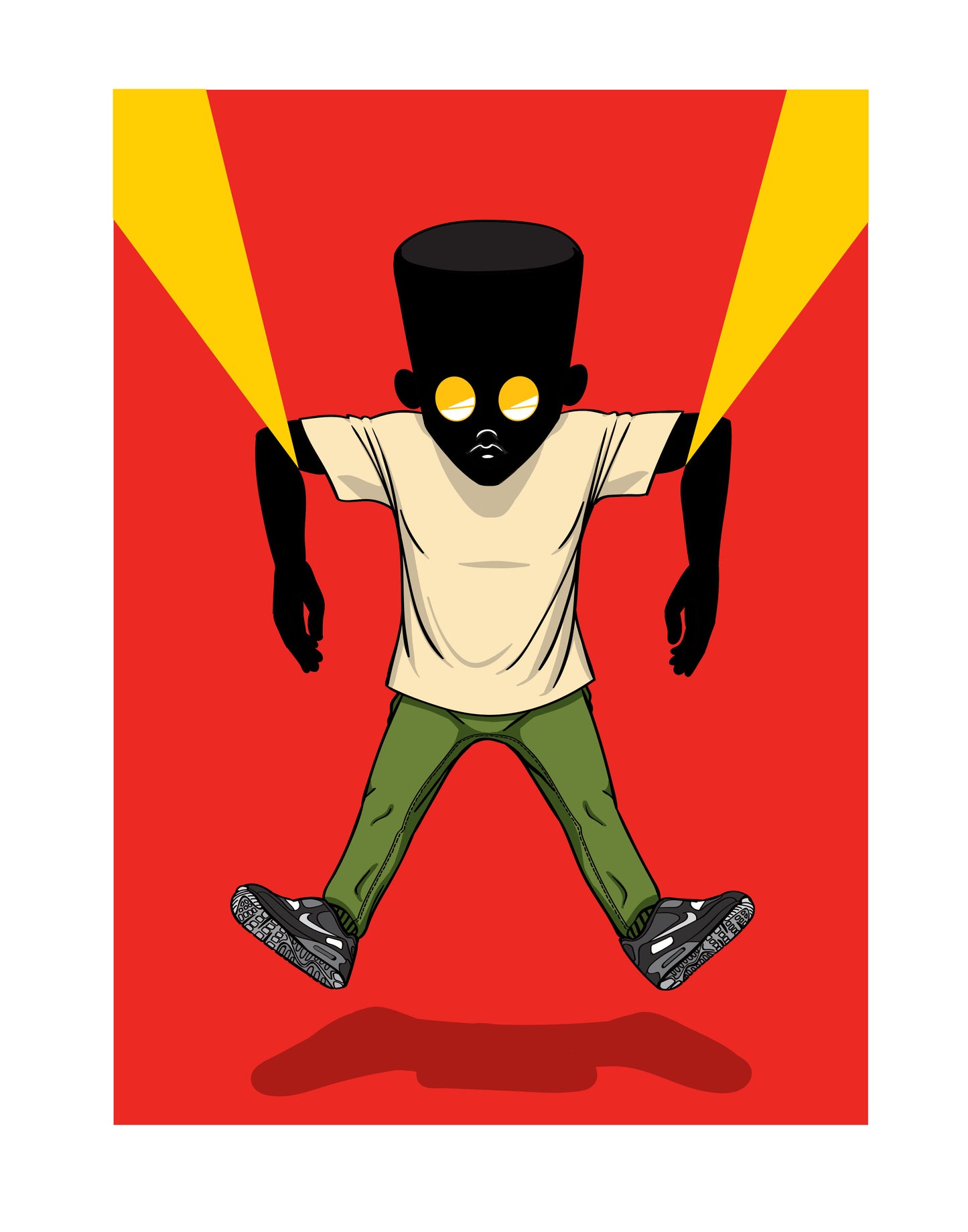 “Hangin’ Around” art print